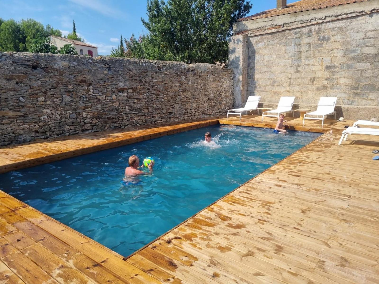 Les 3 Platanes Bed & Breakfast Conilhac-Corbières Exterior foto